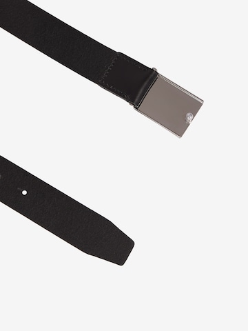 Calvin Klein Belt 'Formal Plaque' in Black