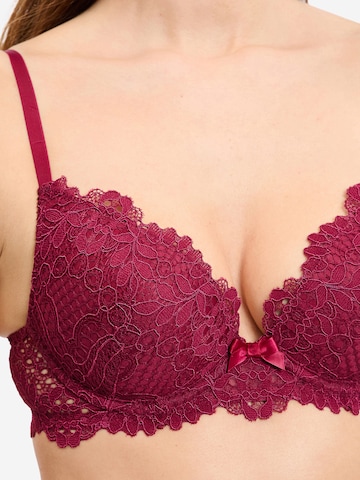 Classico Reggiseno 'Success' di ETAM in rosso
