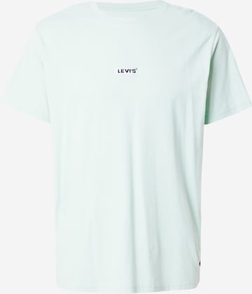 LEVI'S ® Majica 'SS Relaxed Baby Tab Tee' | zelena barva: sprednja stran