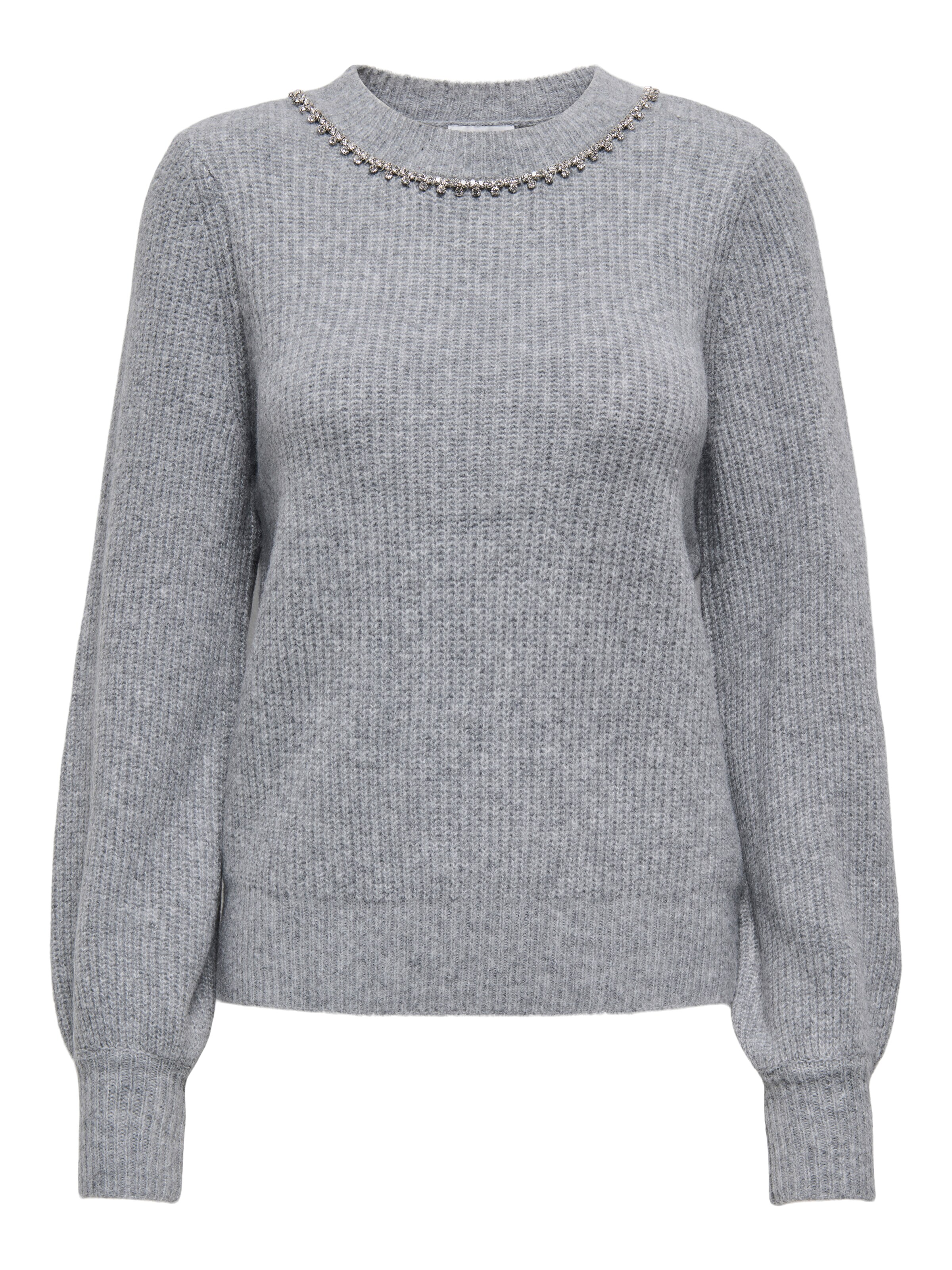 Pullover 'ONLGAIDA' di ONLY in grigio: frontale