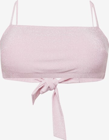 CITA MAASS co-created by ABOUT YOU Bandeau Bikinitop 'Jenny' in Roze: voorkant