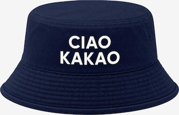 Neverless Hat 'Ciao Kakao' in Blue: front