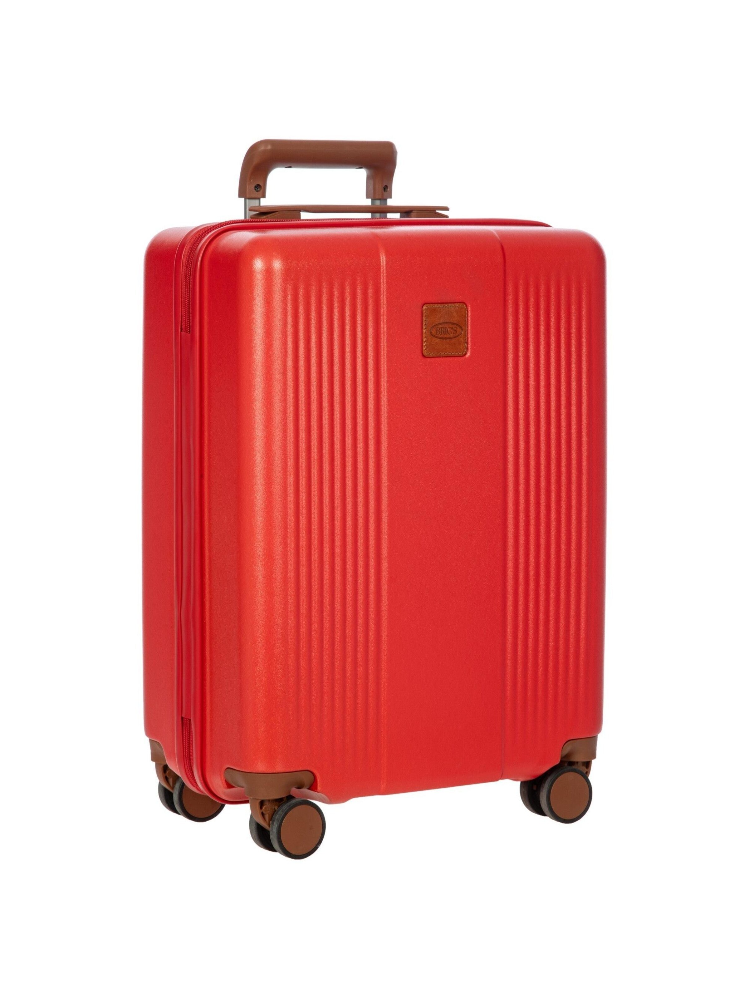 Bric's Trolley 'Ferrara'‌‌‌‌ in Rot: Vorderseite