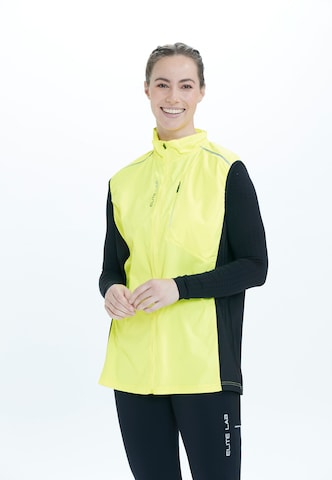 ELITE LAB Vest 'Shell X1' in Yellow: front