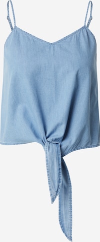 ONLY Top 'ONLNova' in Blau: Vorderseite