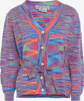 Tanuna Knit Cardigan in Mixed colors: front