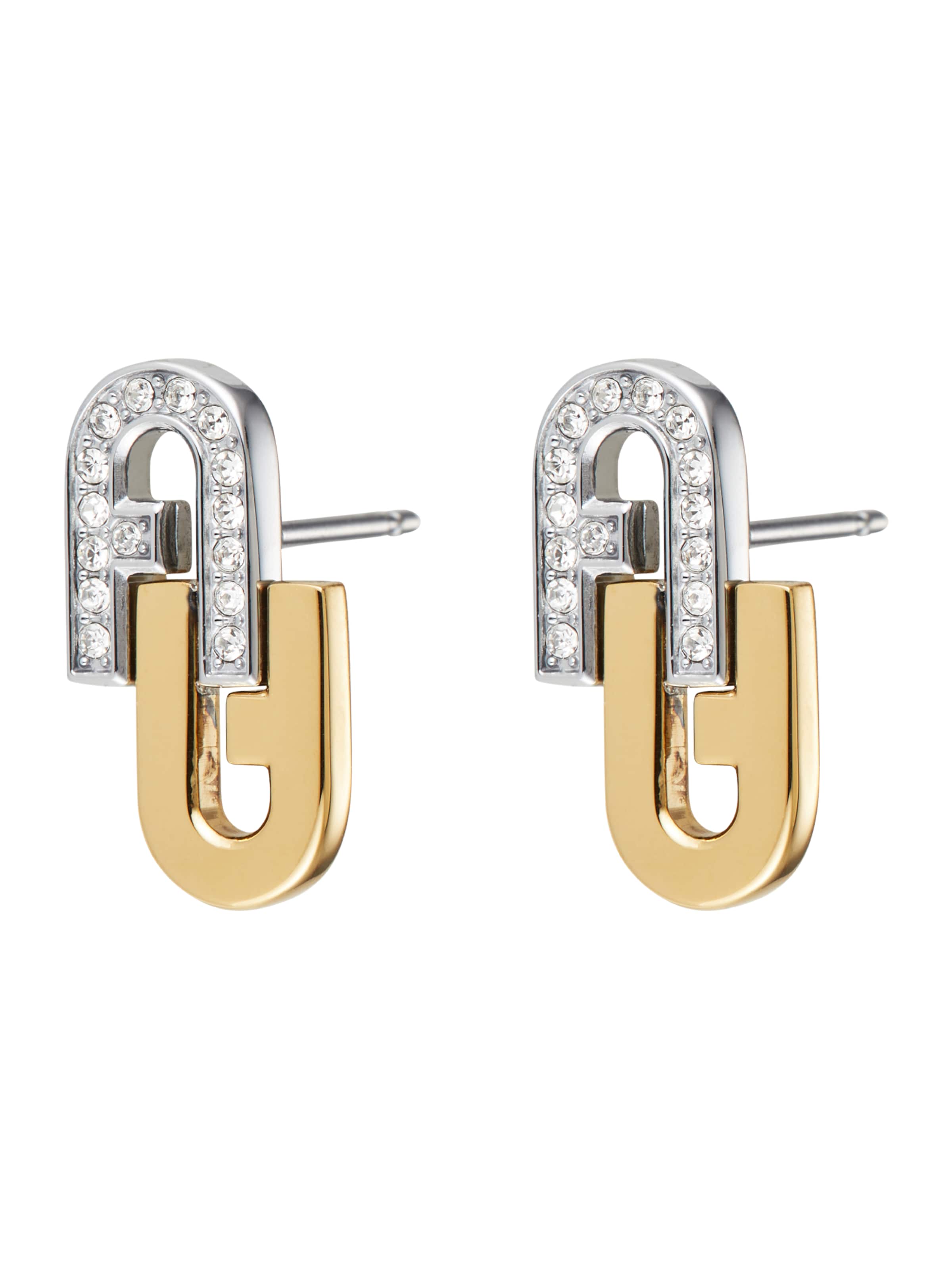 sudrabs FURLA Auskari: no priekšpuses