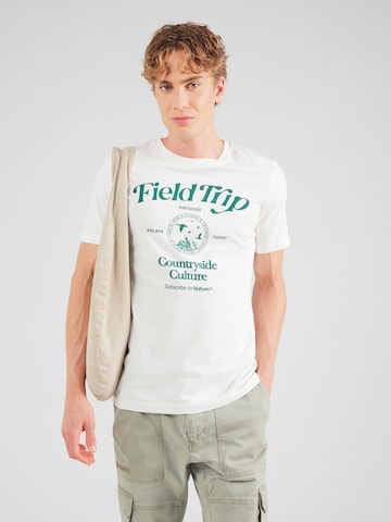 s.Oliver Shirt in Wit: voorkant