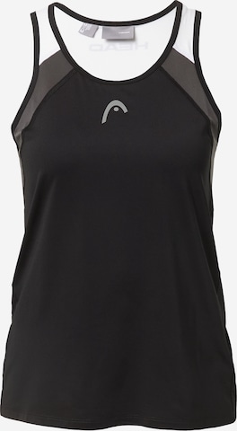 HEAD Sports top 'Club 22' in Black: front