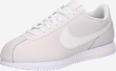 Nike Sportswear Låg sneaker 'Cortez' i ljusgrå / vit, Produktvy