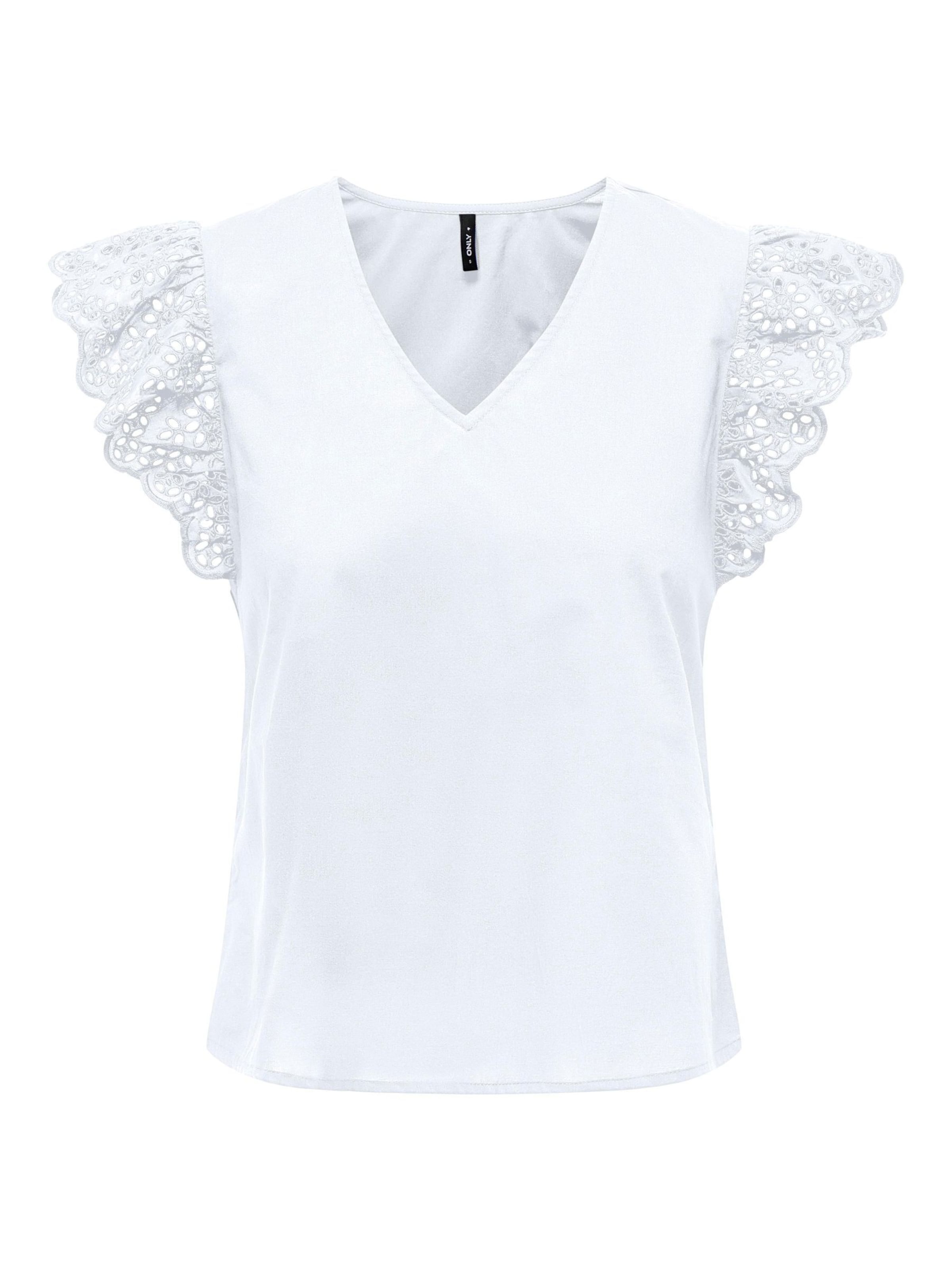 ONLY Blouse 'ONLLou' in White: front
