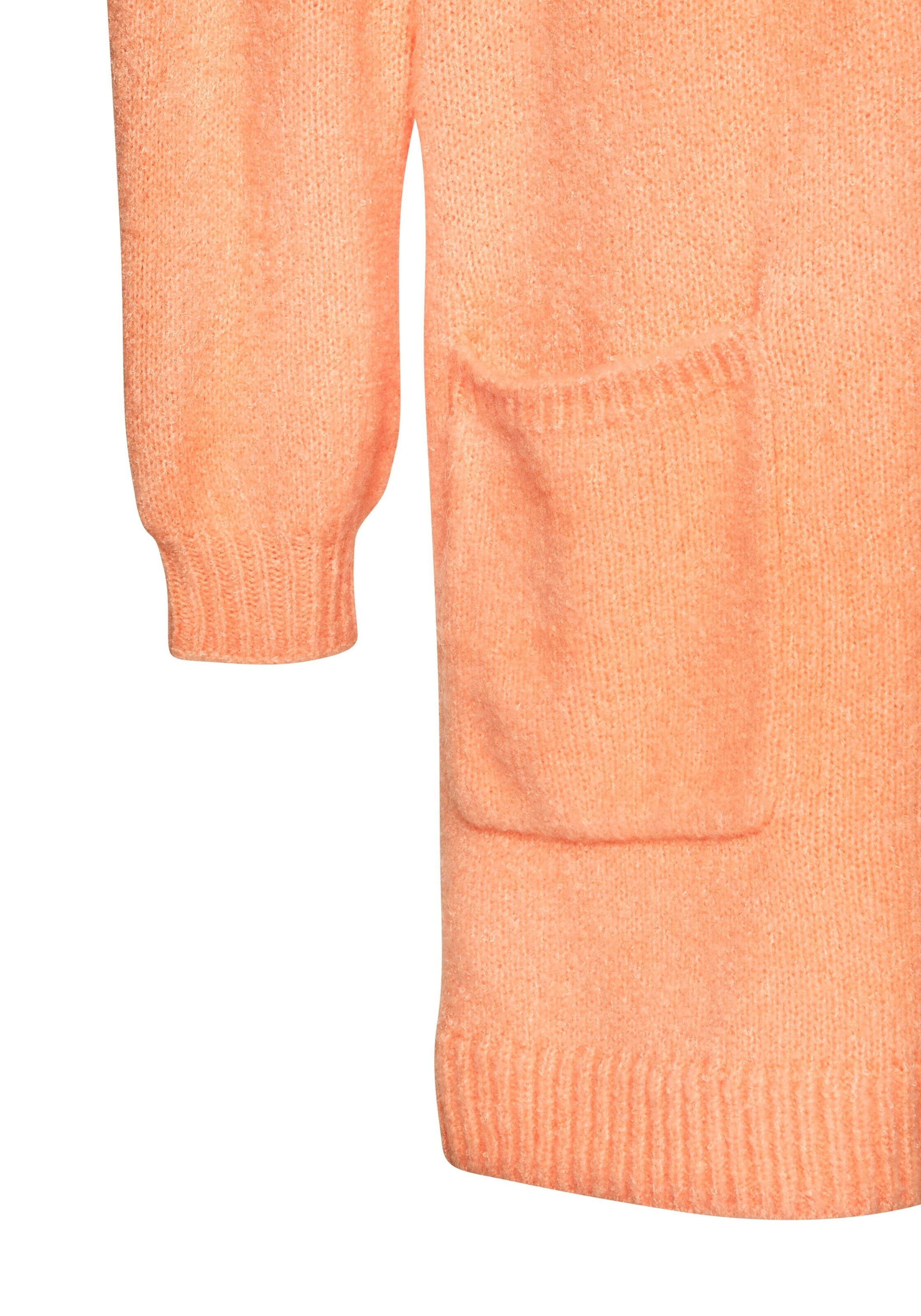 VIVANCE Kardigan w kolorze pomarańczowy