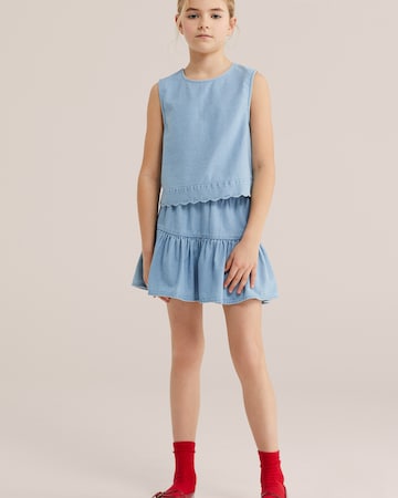 WE Fashion Топ в синьо
