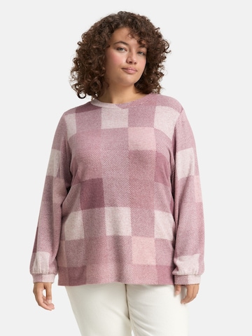T-shirt Tom Tailor Women + en violet : devant