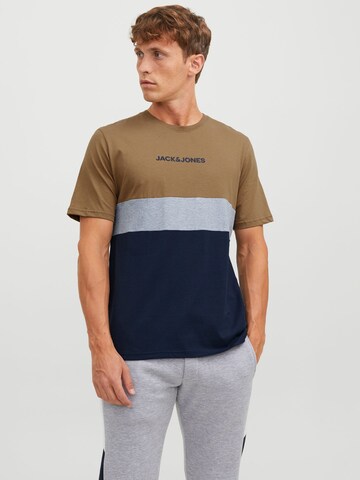 JACK & JONES Shirt in Blauw: voorkant