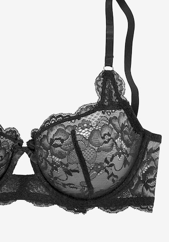 Balconnet Soutien-gorge LASCANA en noir