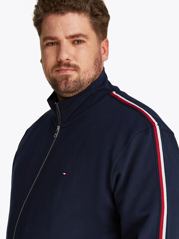 Tommy Hilfiger Big & Tall Jopa na zadrgo | modra barva