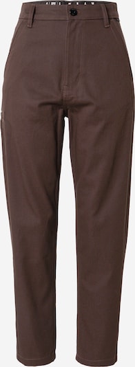 G-Star RAW Pantalon chino en brun foncé, Vue avec produit