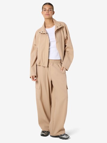 Noisy may Loosefit Cargobroek 'NMKIRBY' in Beige