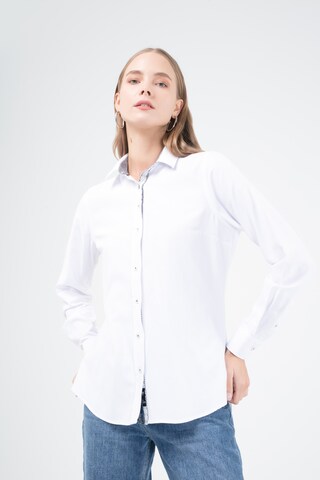 Camicia da donna 'Margarita' di DENIM CULTURE in bianco