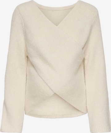 Only Maternity Pullover in Beige: Vorderseite