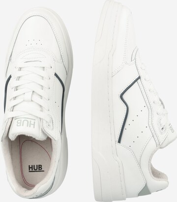 HUB Sneaker low 'Match' i hvid