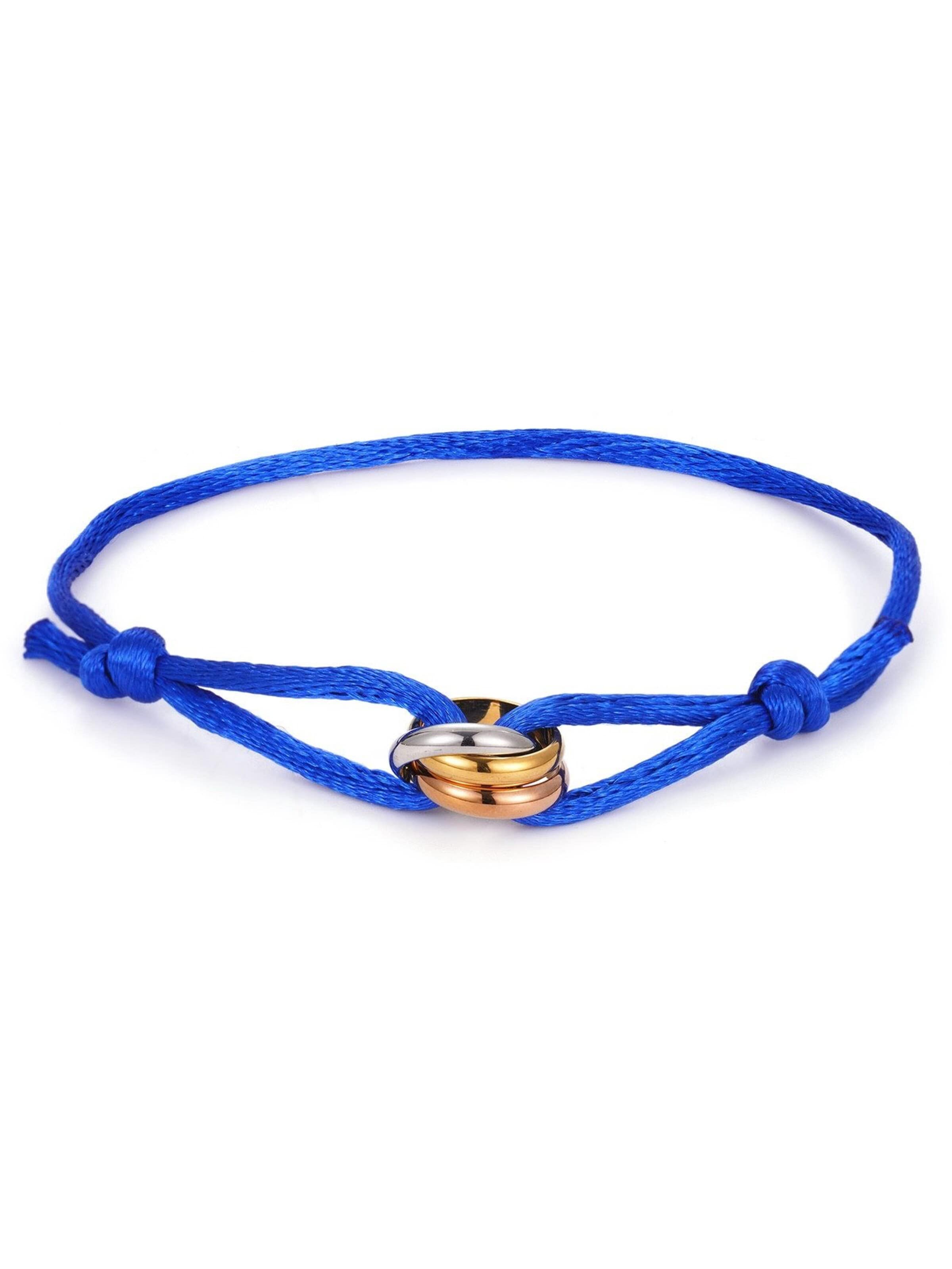 Kim Johanson Bracelet 'Tricolor' in Blue: front
