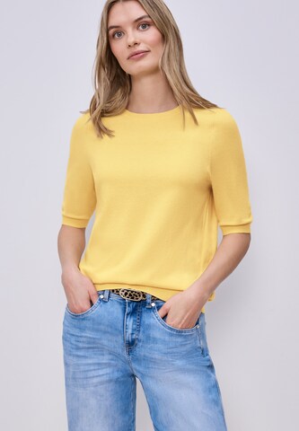 STREET ONE Sweater in Yellow: front