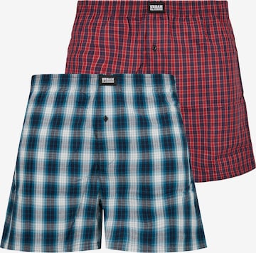 Urban Classics Boxershorts in Blauw: voorkant