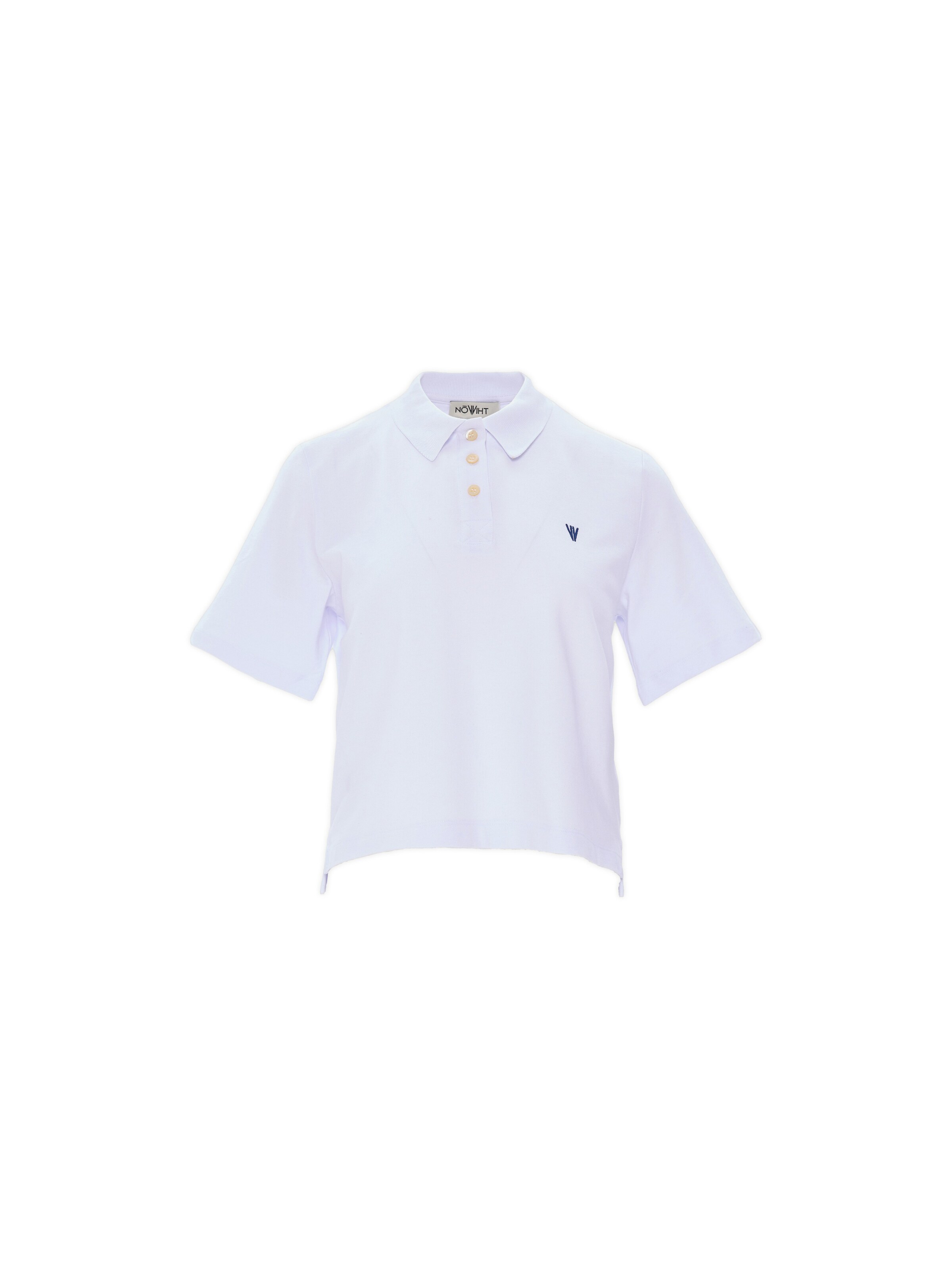 NOWIHT T-shirt 'Brigitte' i vit: framsida