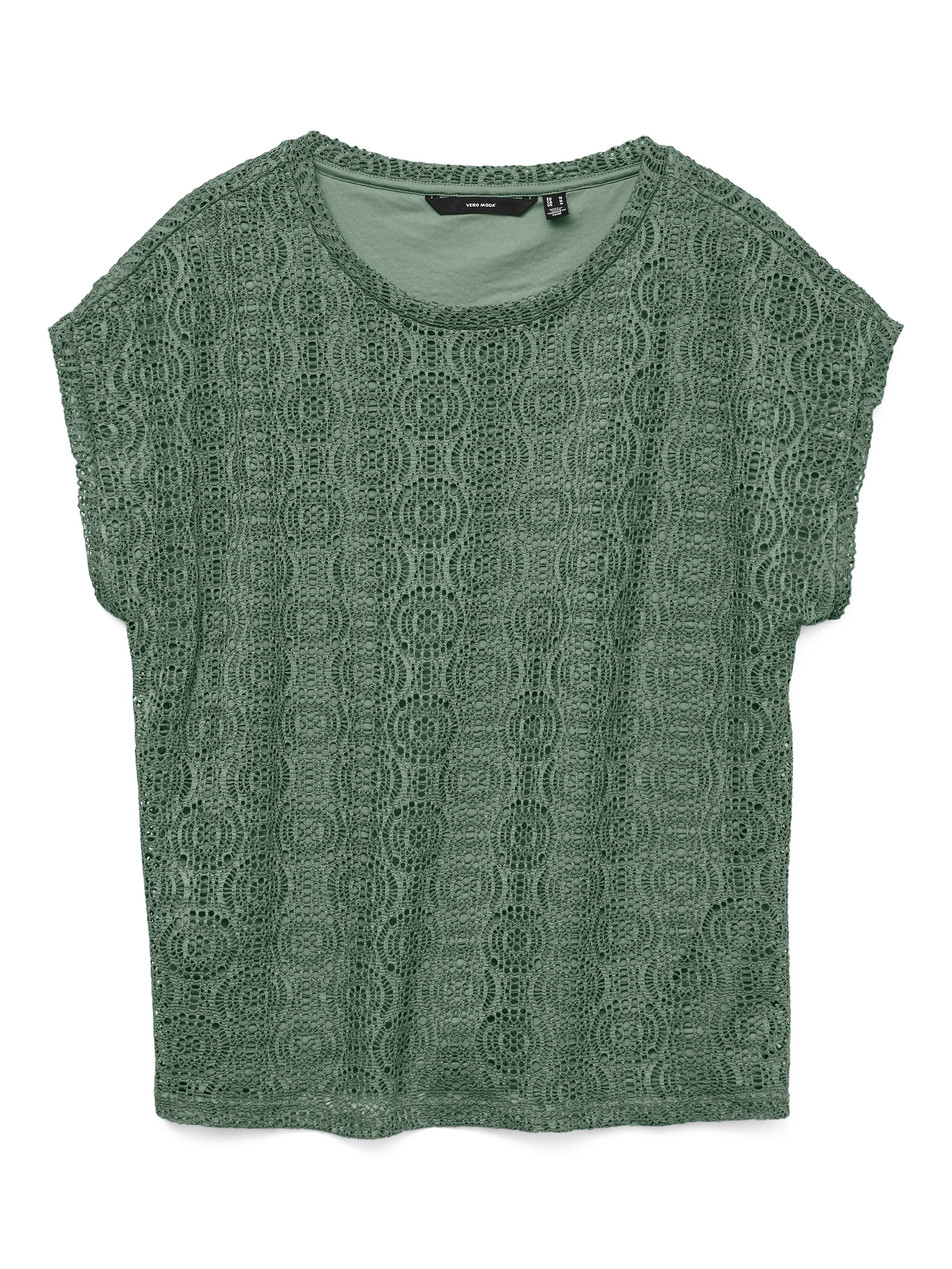 VERO MODA Särk 'VMMAYA AVA', värv roheline: eest vaates