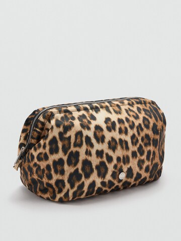 Trousse de maquillage 'TAMBOR' MANGO en marron