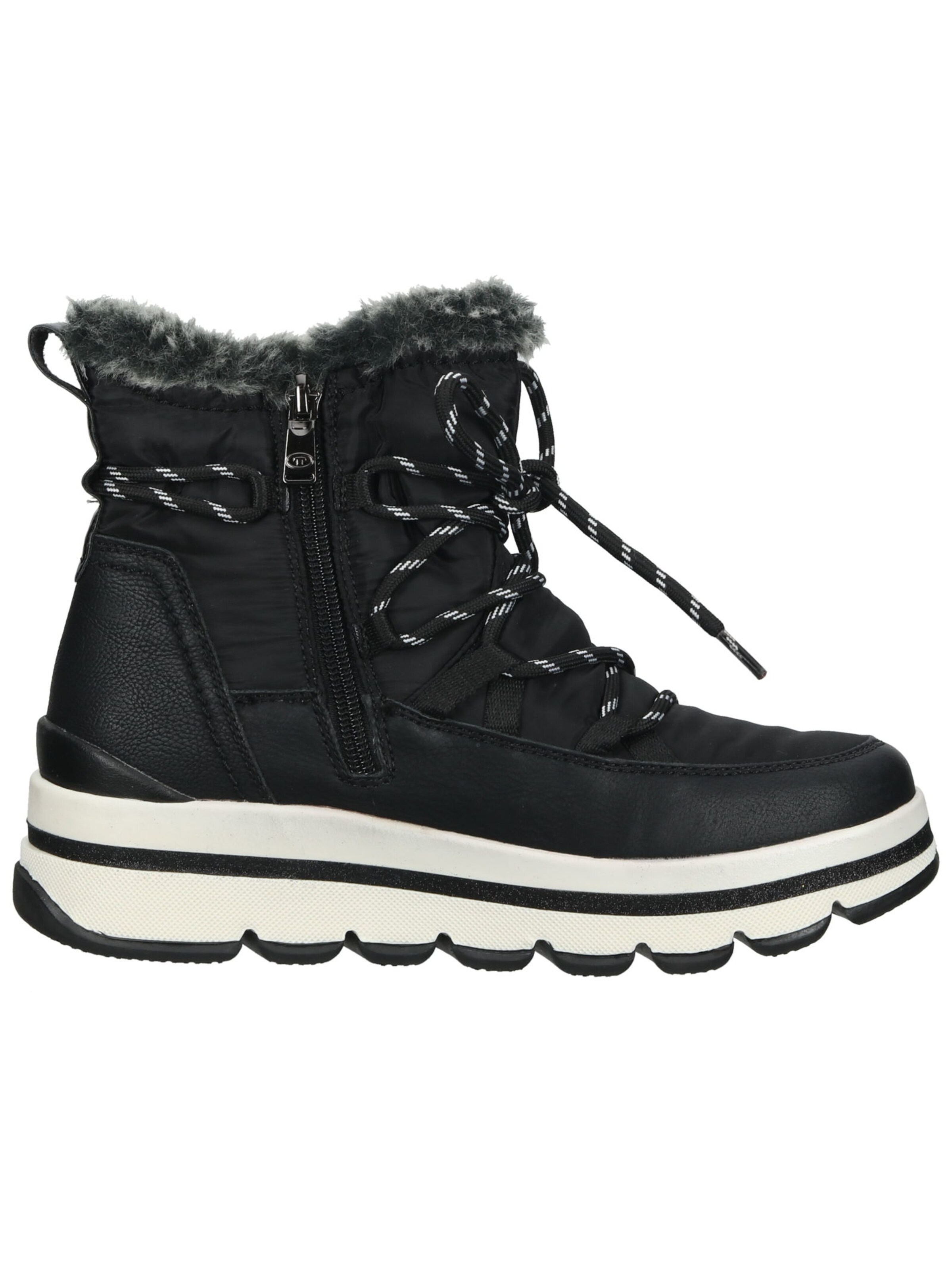 TOM TAILOR Snowboots in Schwarz