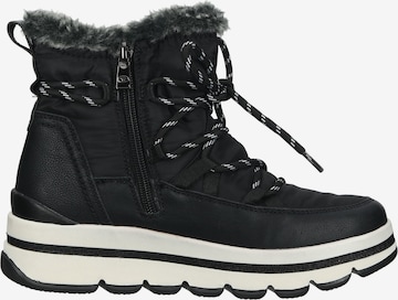 TOM TAILOR Škornji za v sneg | črna barva