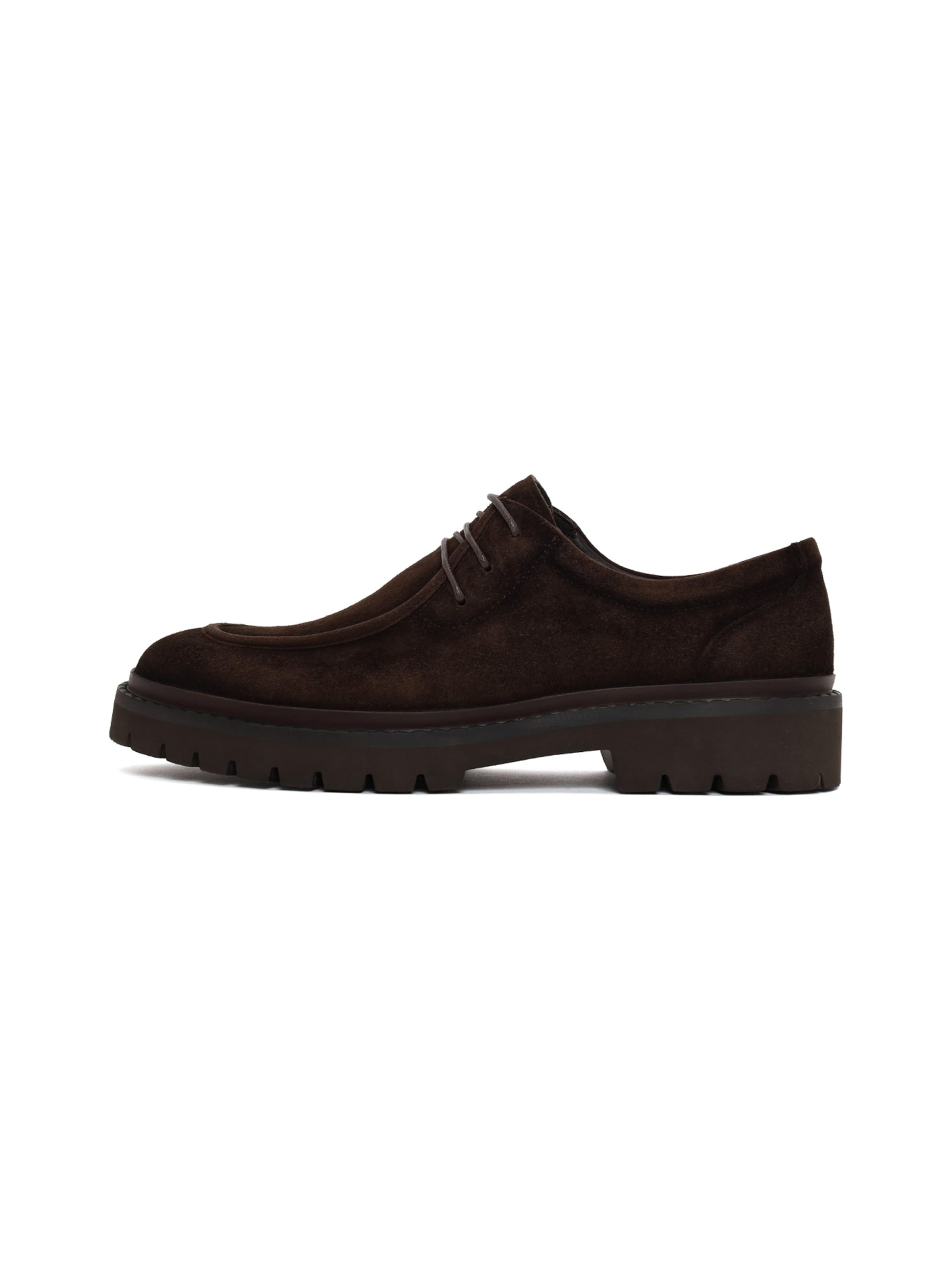 Scarpa stringata di Derimod in marrone: frontale