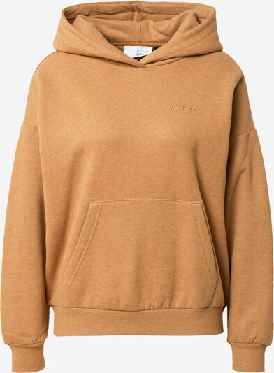 mazine Sweat-shirt 'Emily' en caramel, Vue avec produit