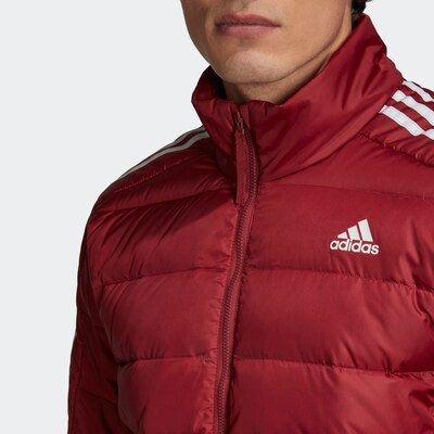 ADIDAS PERFORMANCE Sportjacke in rot / weiß | ABOUT YOU