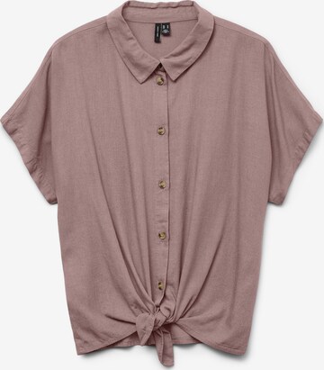 Camicia da donna 'VMTHEA' di VERO MODA in rosa: frontale