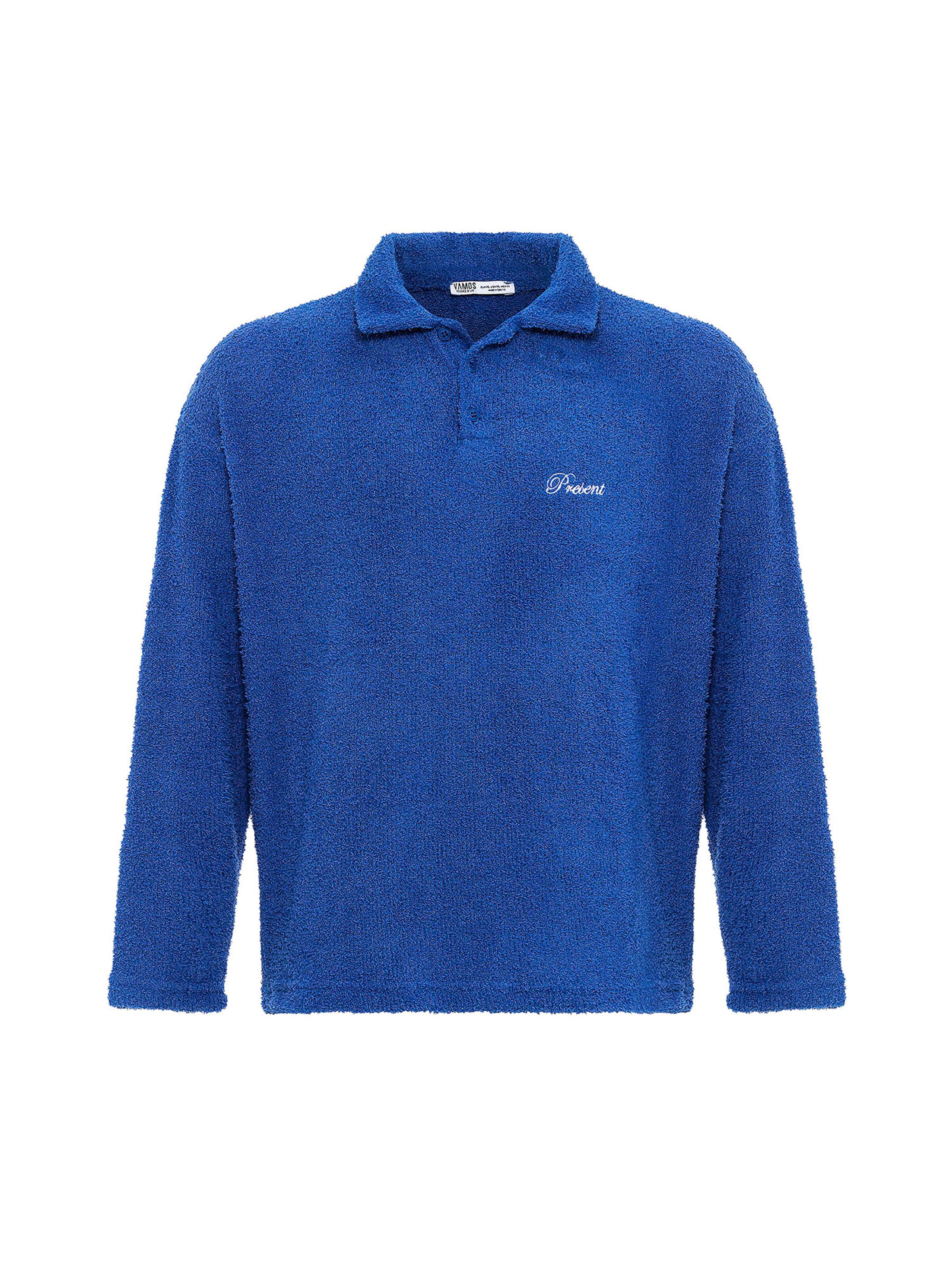 VAMOS CLO Sweatshirt i blå: framsida