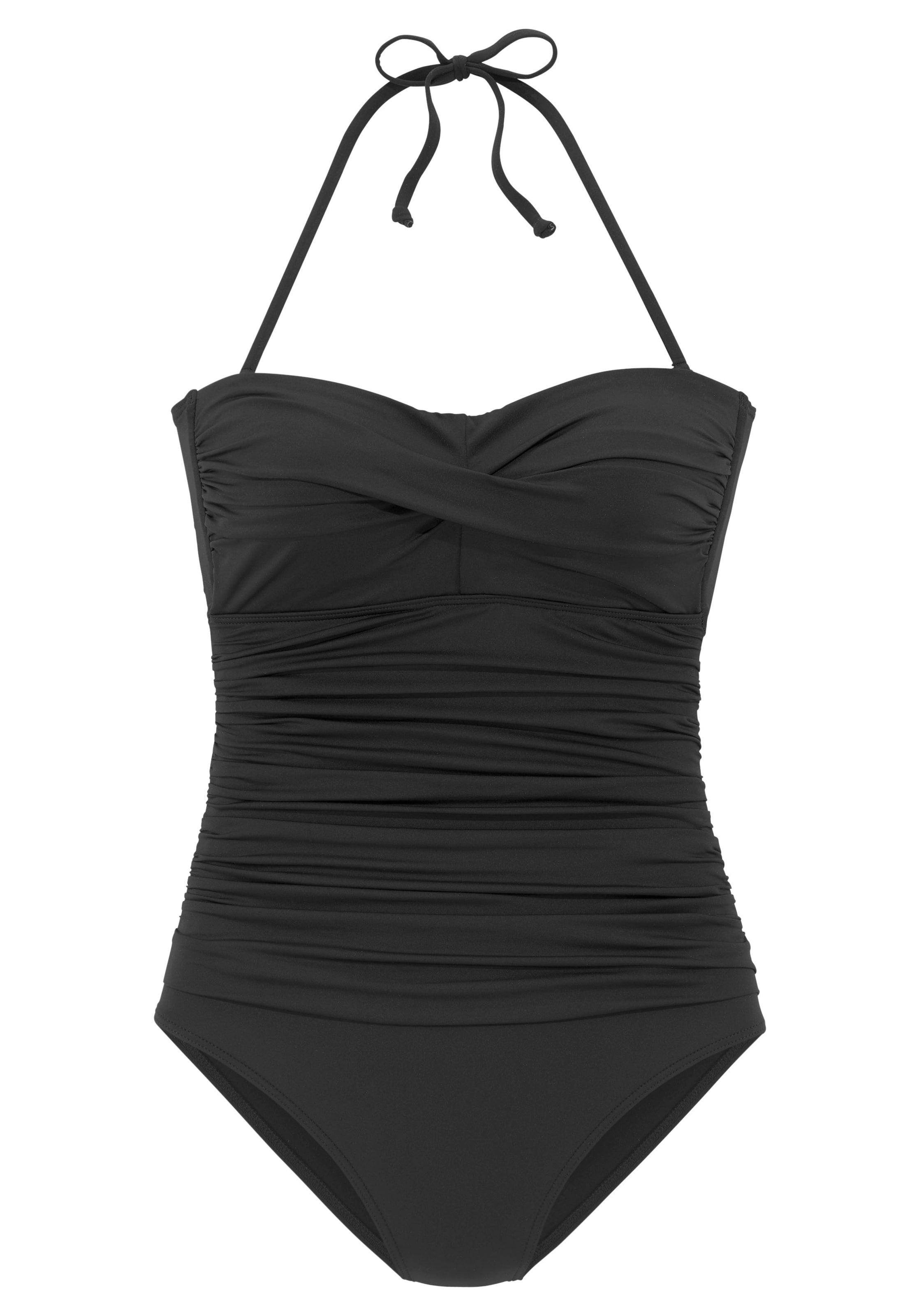 Maillot de bain LASCANA en noir : devant