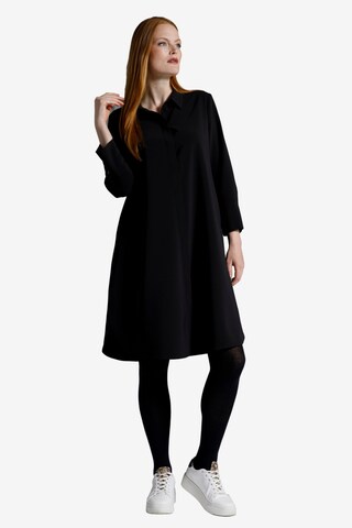 Ulla Popken Shirt Dress in Black