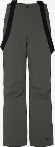 PROTEST Outdoor Pants 'SPIKET JR 10K' in Green: front