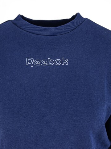 Reebok Blouse 'Reebok Piping Crewneck' in Blue