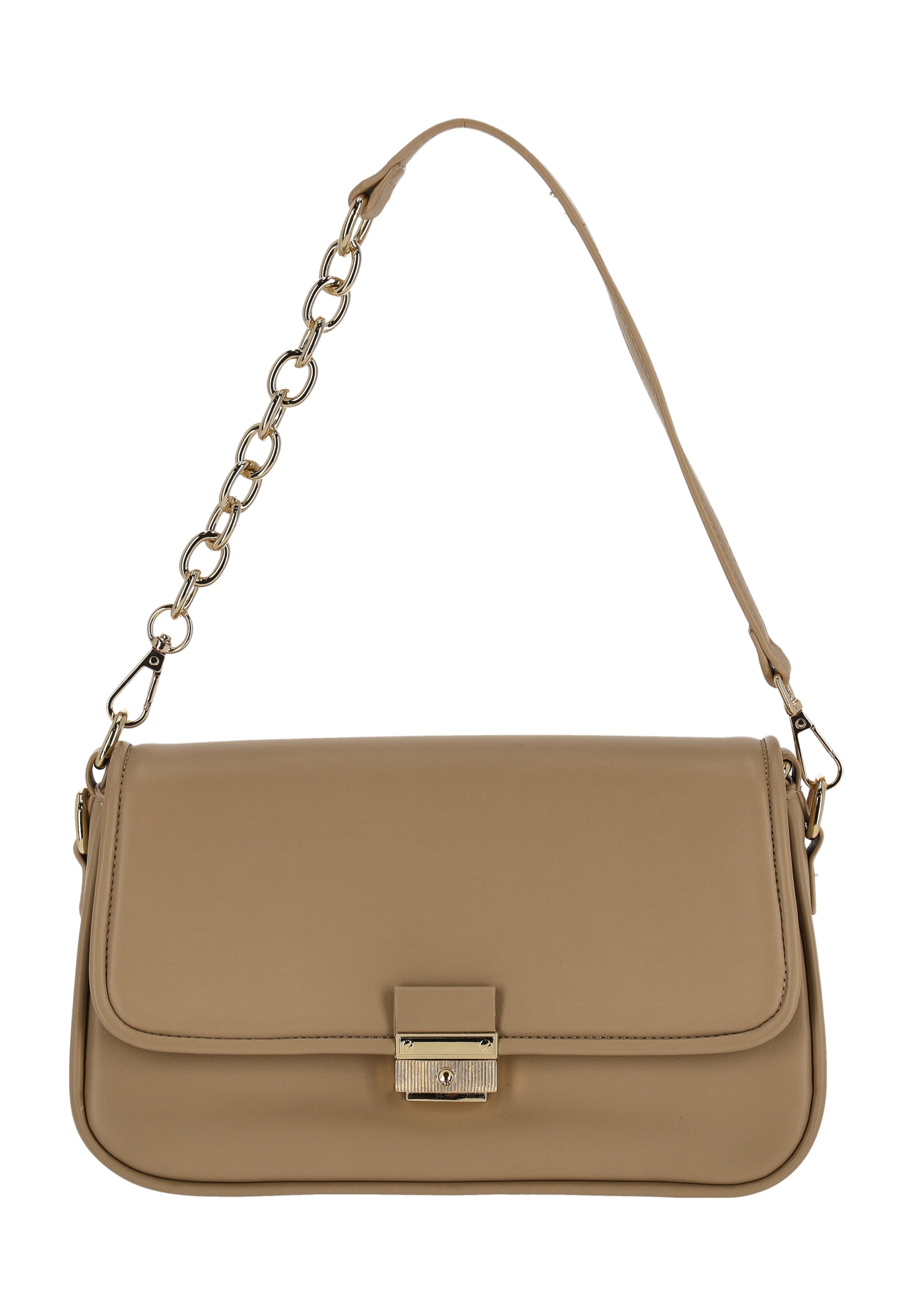 usha BLACK LABEL - Mala de ombro em bege: frente