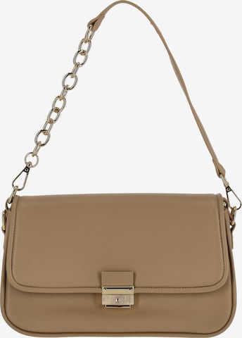 usha BLACK LABEL Schoudertas in Beige: voorkant