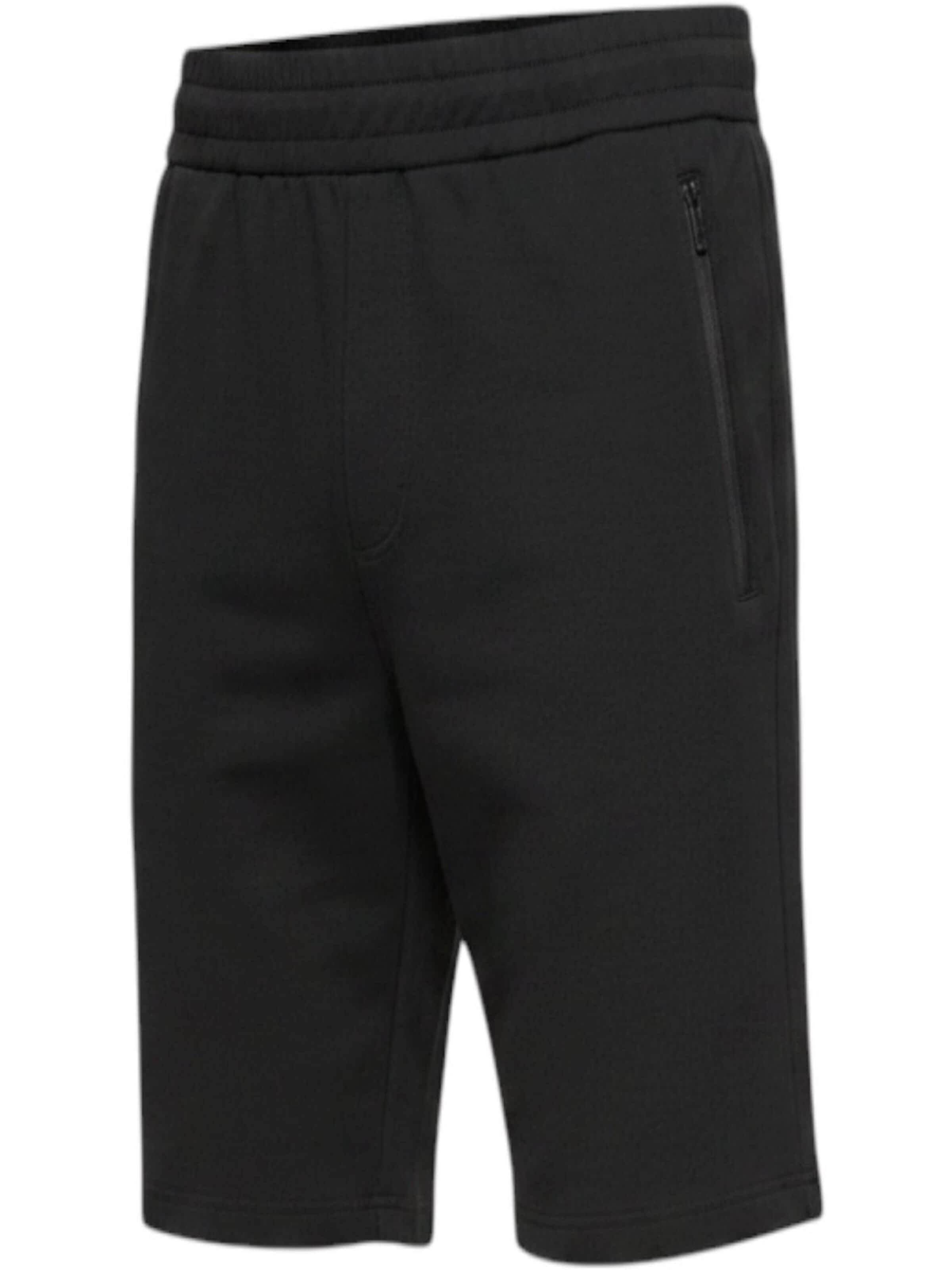 Ramsey Regular Broek in Zwart: voorkant
