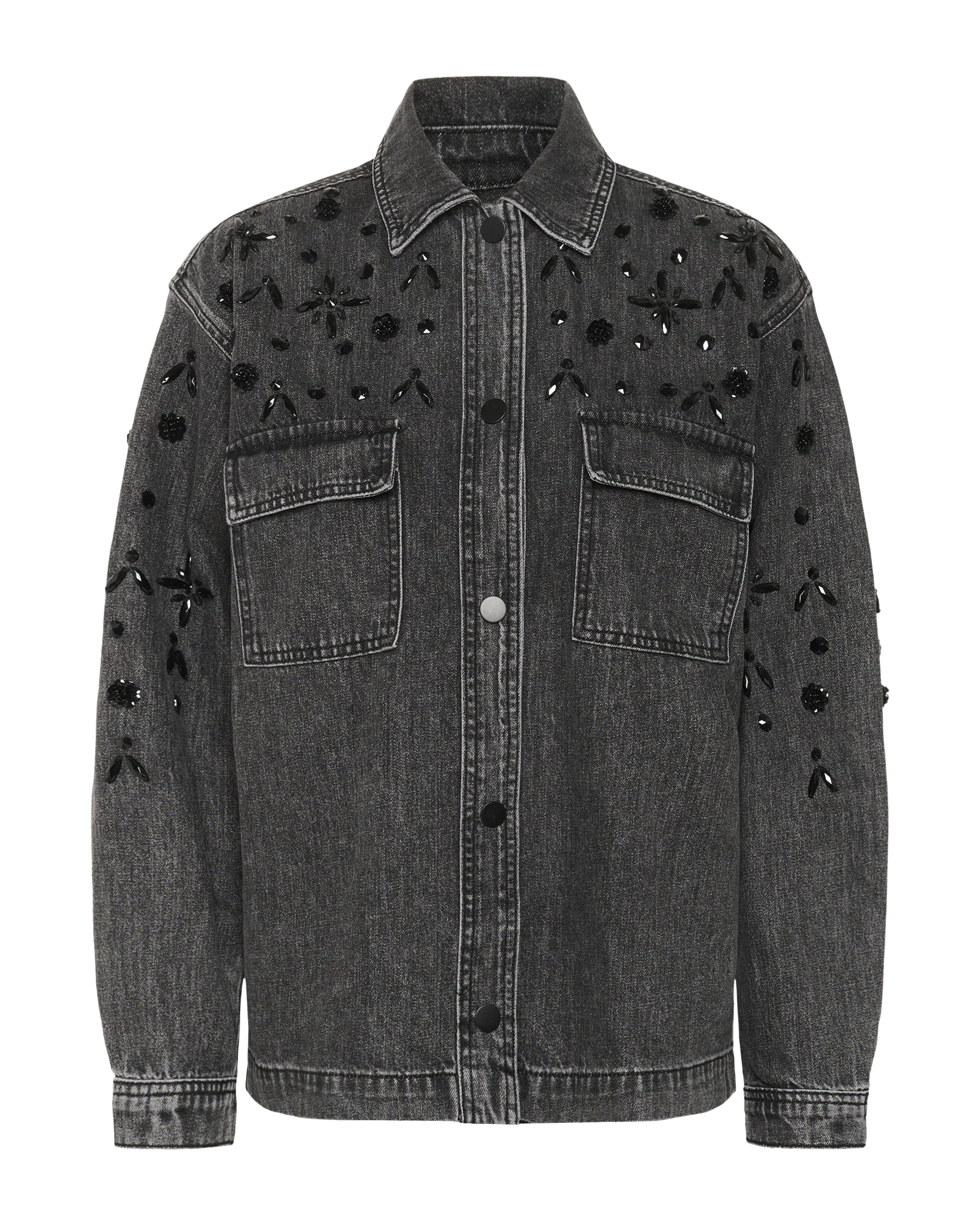 Giacca di mezza stagione &#x27;Jaiden&#x27; di Kaffe in grigio: frontale