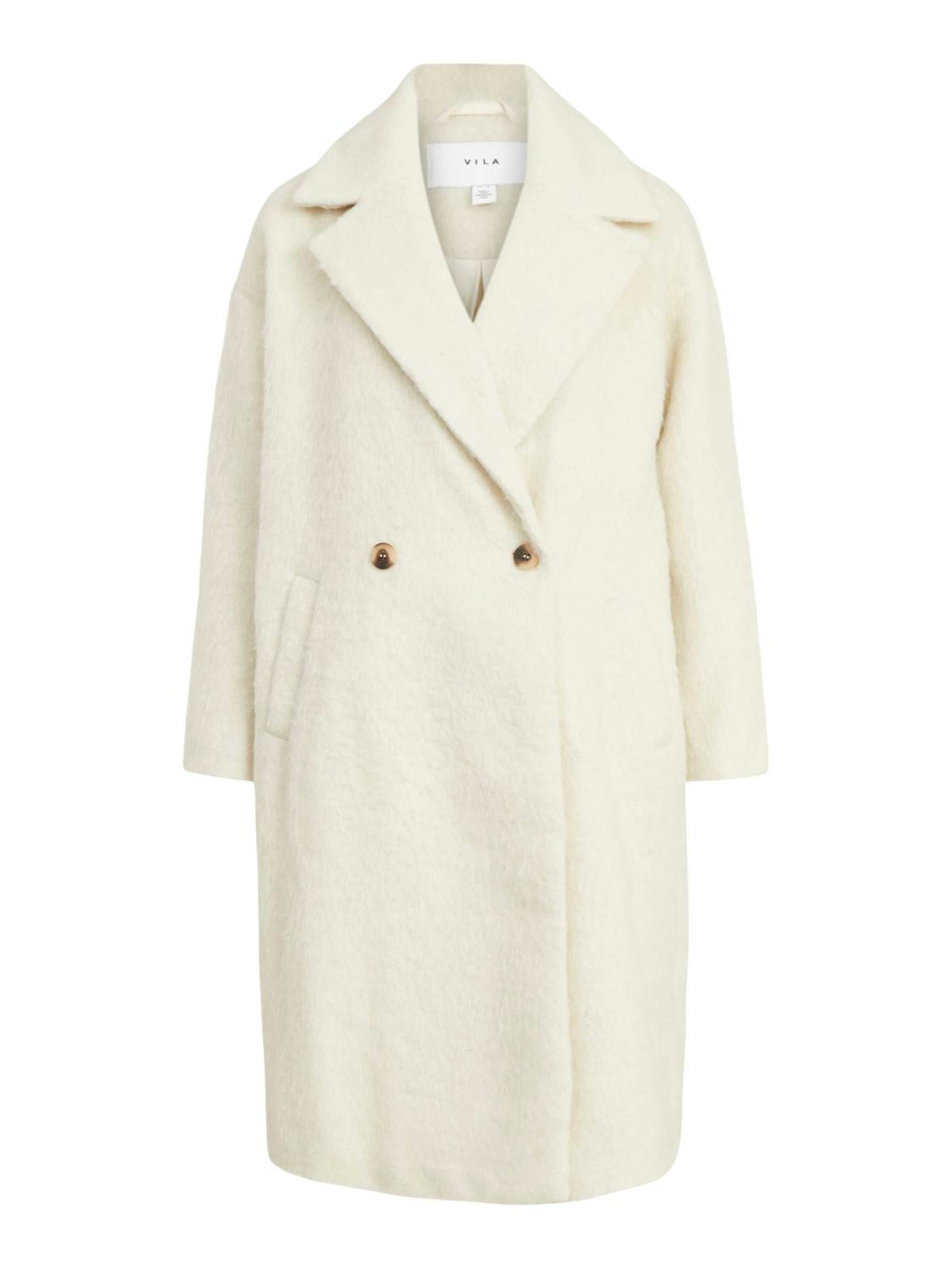 VILA Between-seasons coat 'VIAlissi' in Beige: front