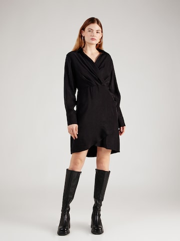 QS - Vestido en negro: frente