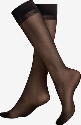 KUNERT Feinstrümpfe in Schwarz: Vorderseite